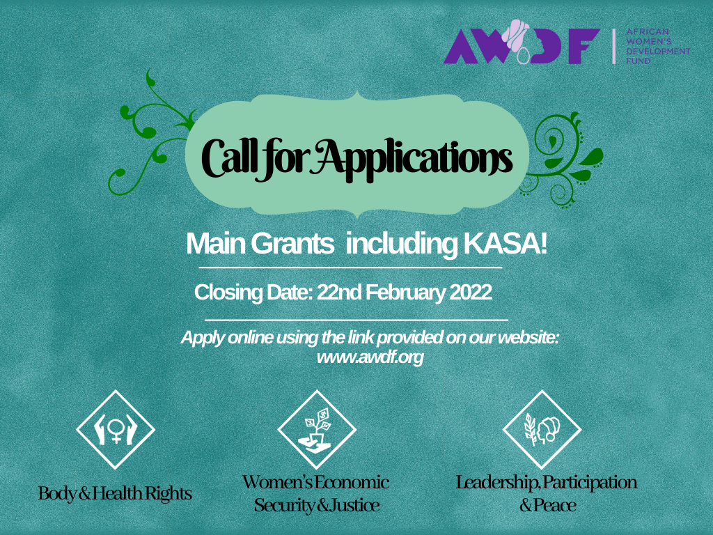Call for Proposals: Main Grants and KASA in Africa