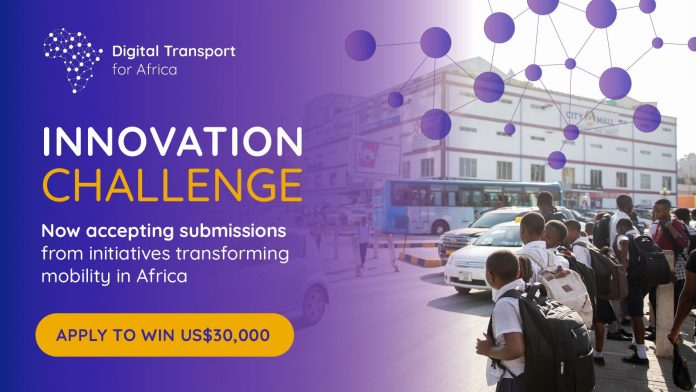 Digital Transport for Africa (DT4A) Innovation Challenge 2022 ($30,000 prize)